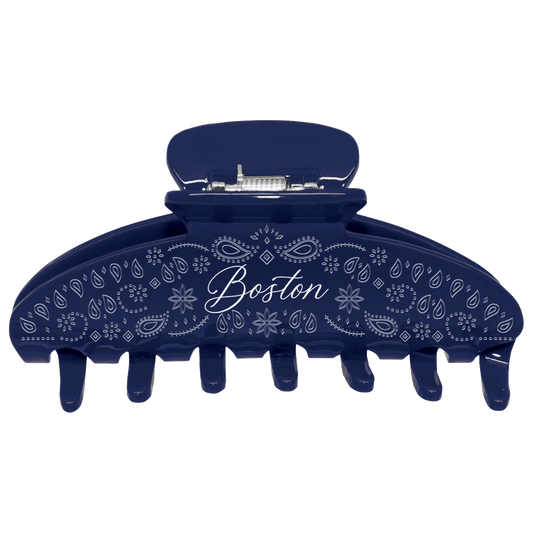 Stella Lefty Boston Blue Hair Clip