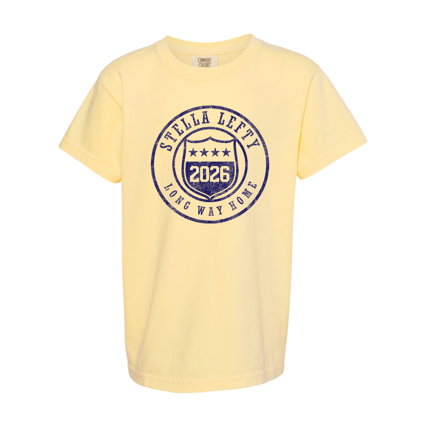 Long Way Home Crest Youth Tee