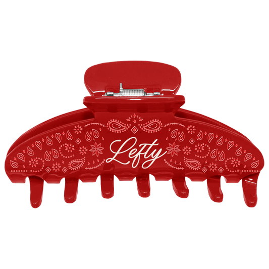 Lefty Long Way Home Red Hair Clip