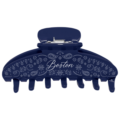 Stella Lefty Boston Blue Hair Clip