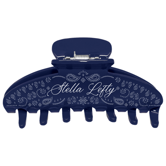 Stella Lefty Boston Blue Hair Clip